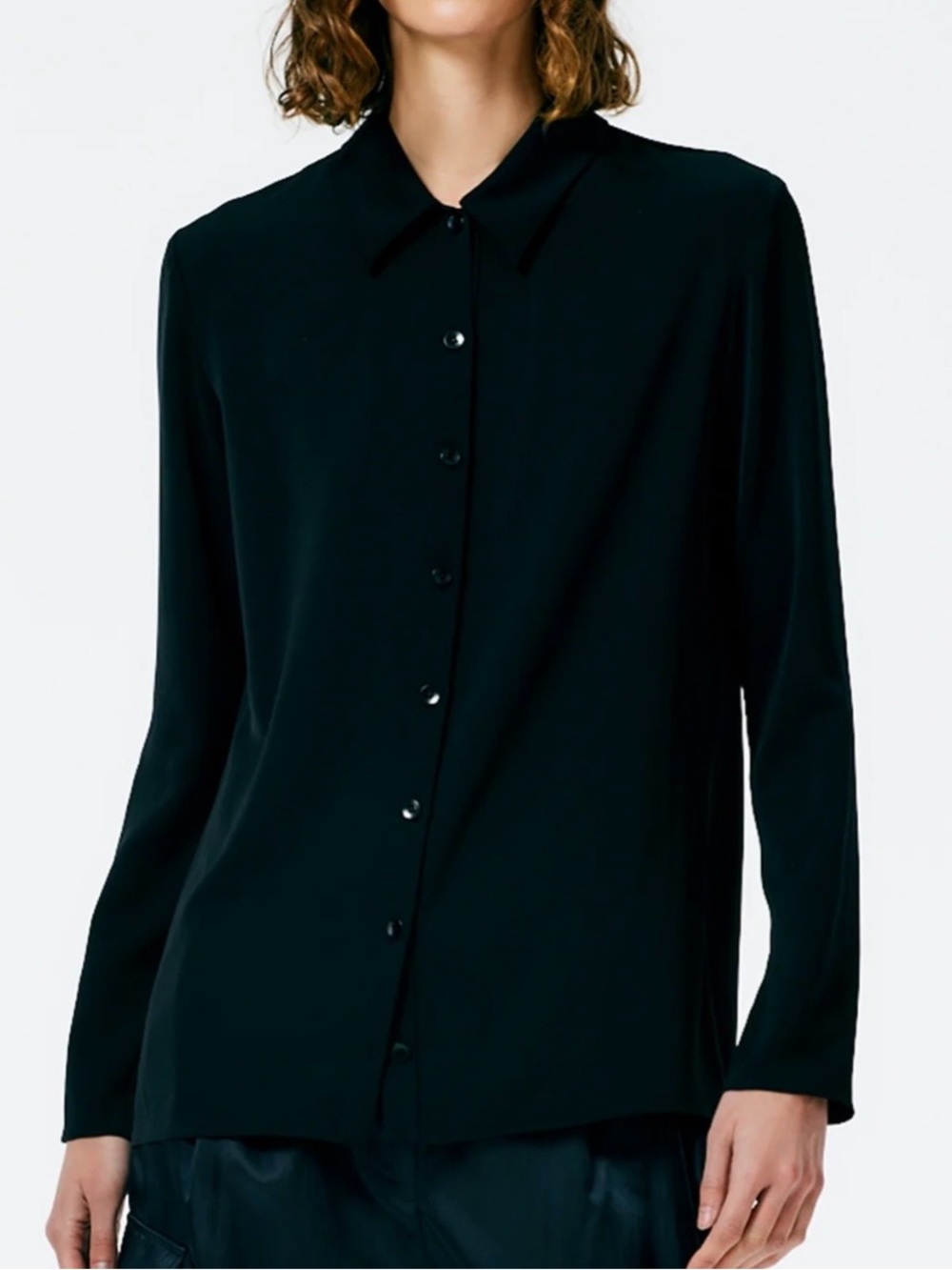 Tibi Soft Drape Slim Shirt